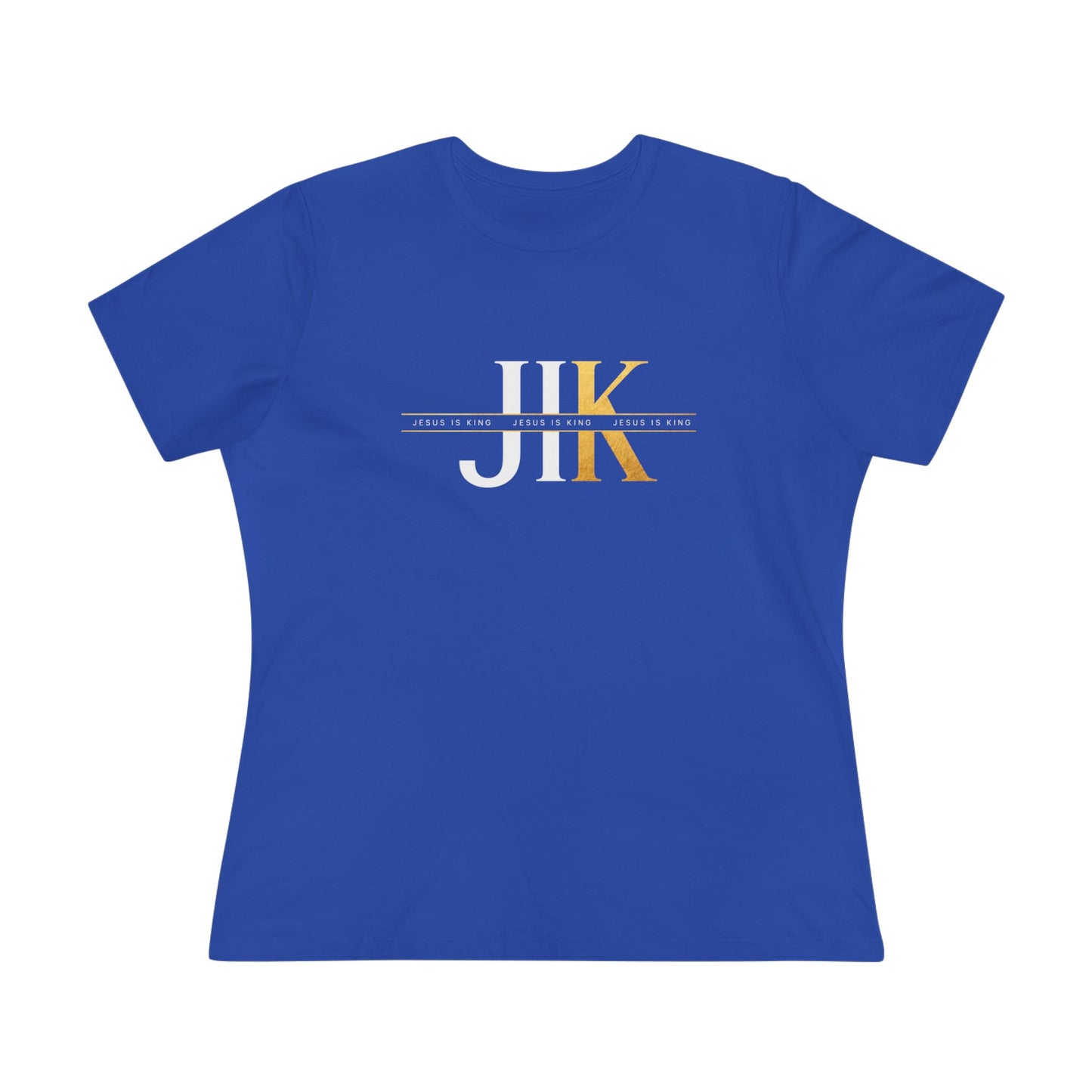 JIK Women's Tee  - Minimal Gold Graphic