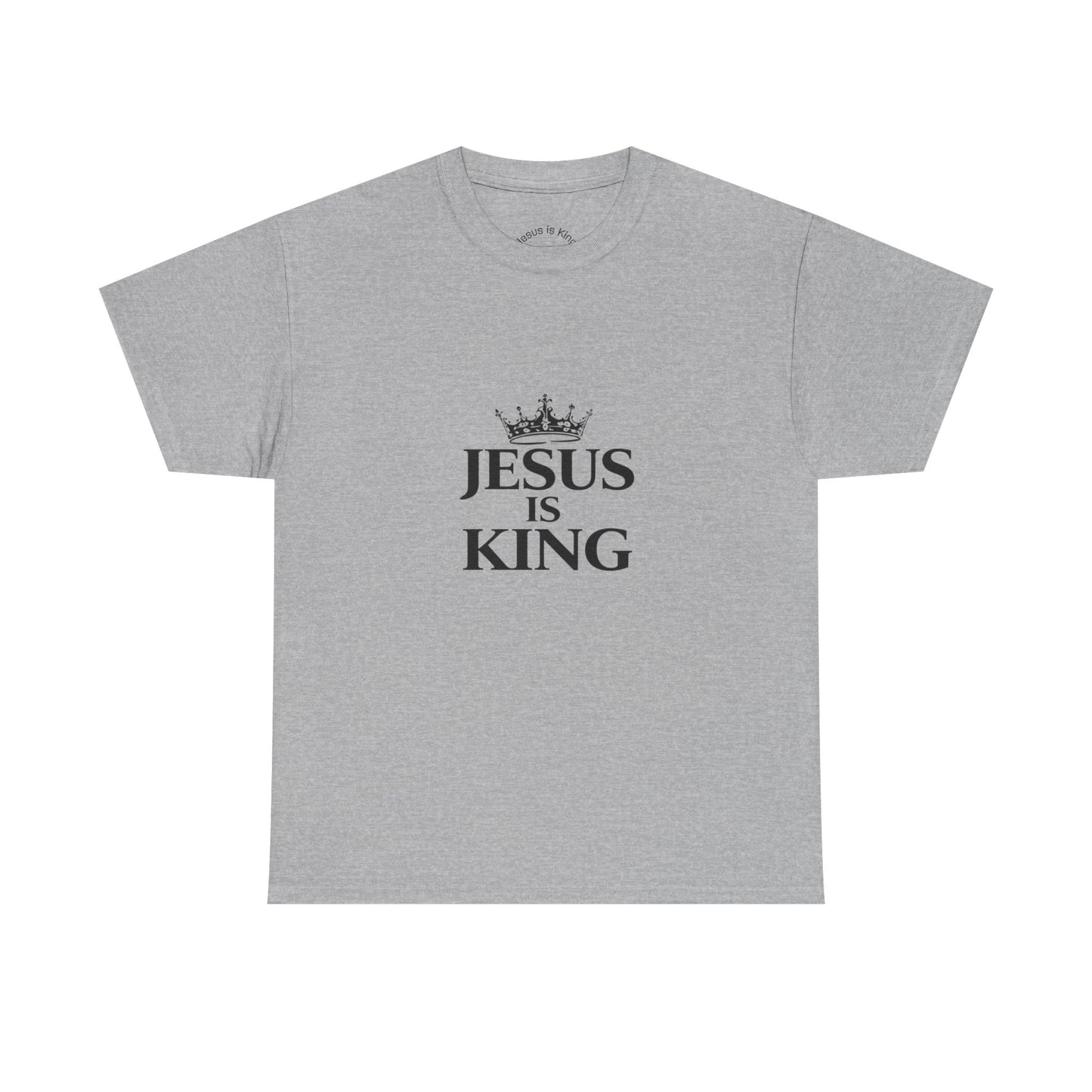 Jesus is King-Crowned Unisex Tee