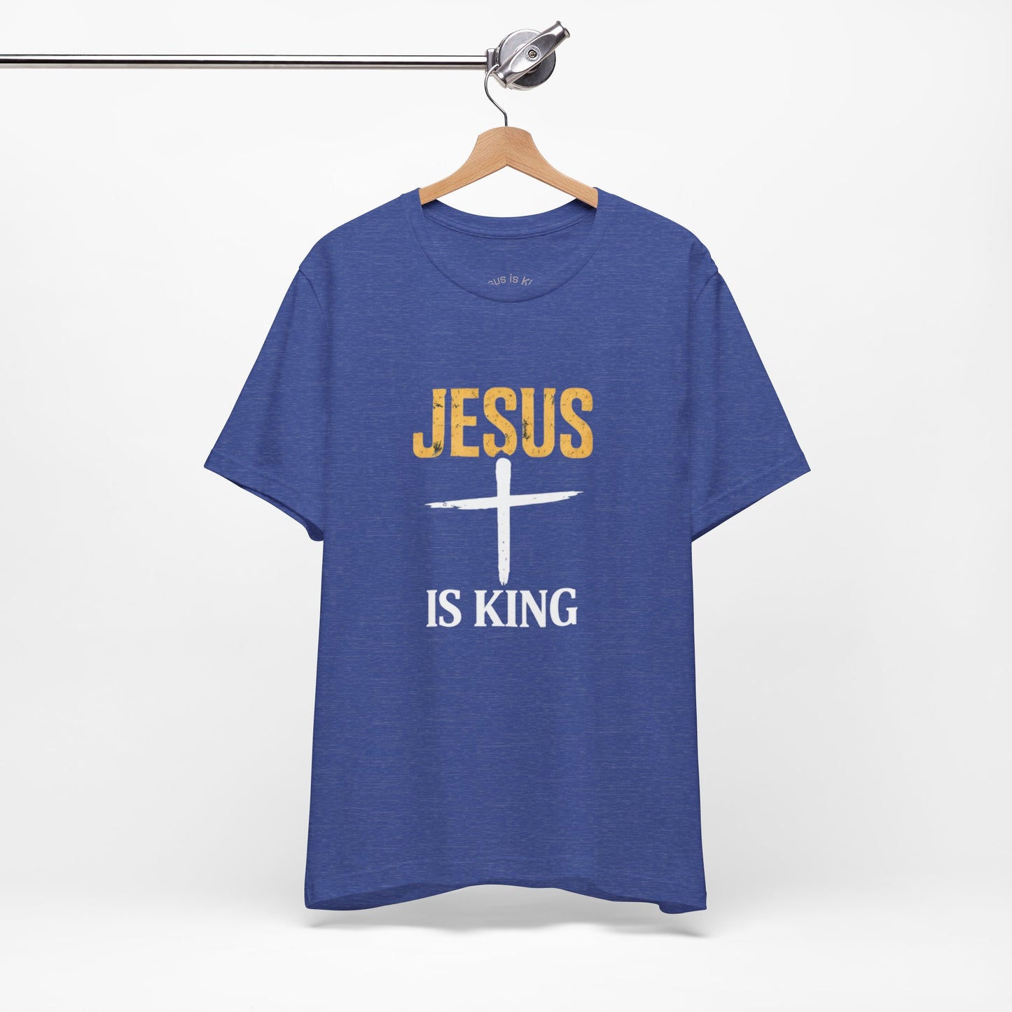 Jesus Is King —Bold Cross Tee