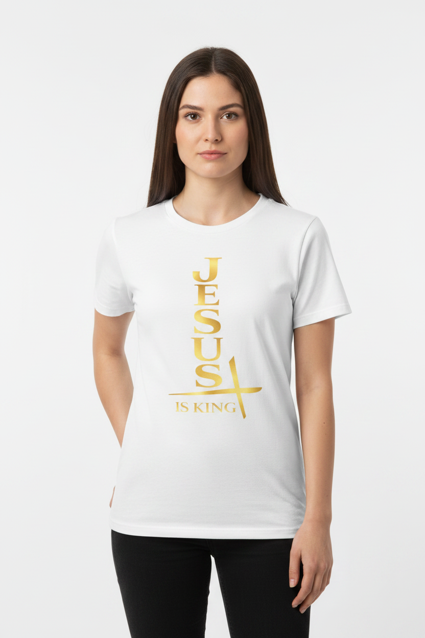 Vertical Reign “Jesus Is King” —Unisex Tee