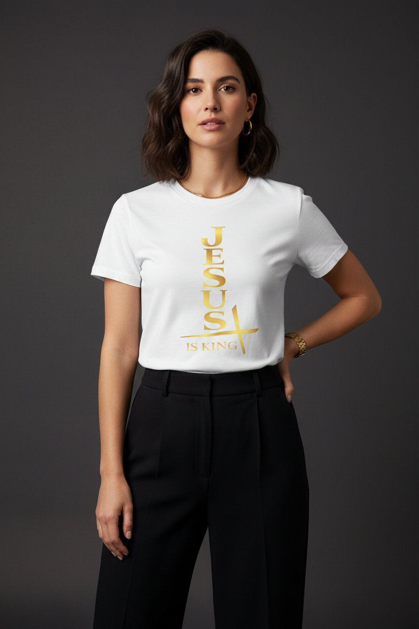 Vertical Reign “Jesus Is King” —Unisex Tee