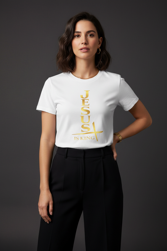 Vertical Reign “Jesus Is King” —Unisex Tee