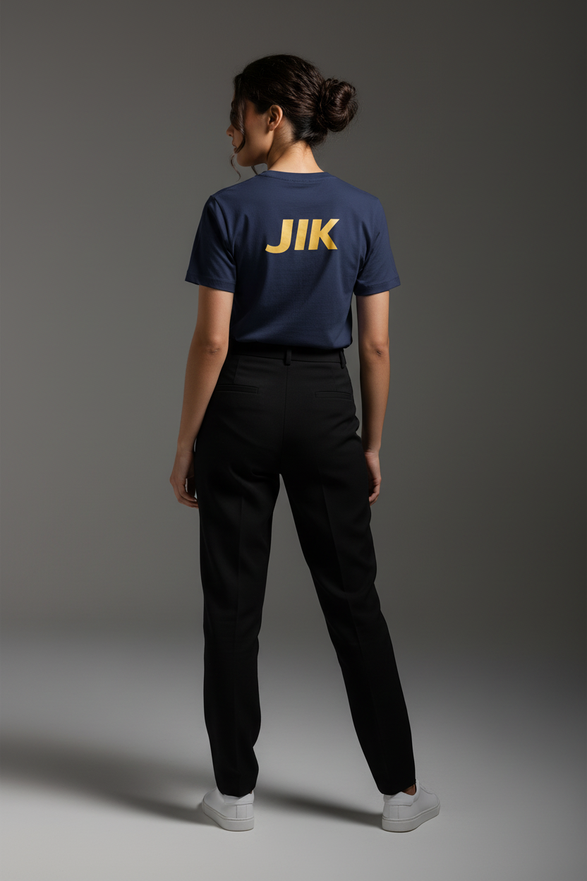 Jesus Is King — Vertical Cross Tee (JIK Back)