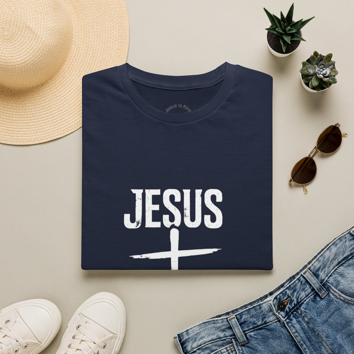 JIK Cross Mark Unisex Tee