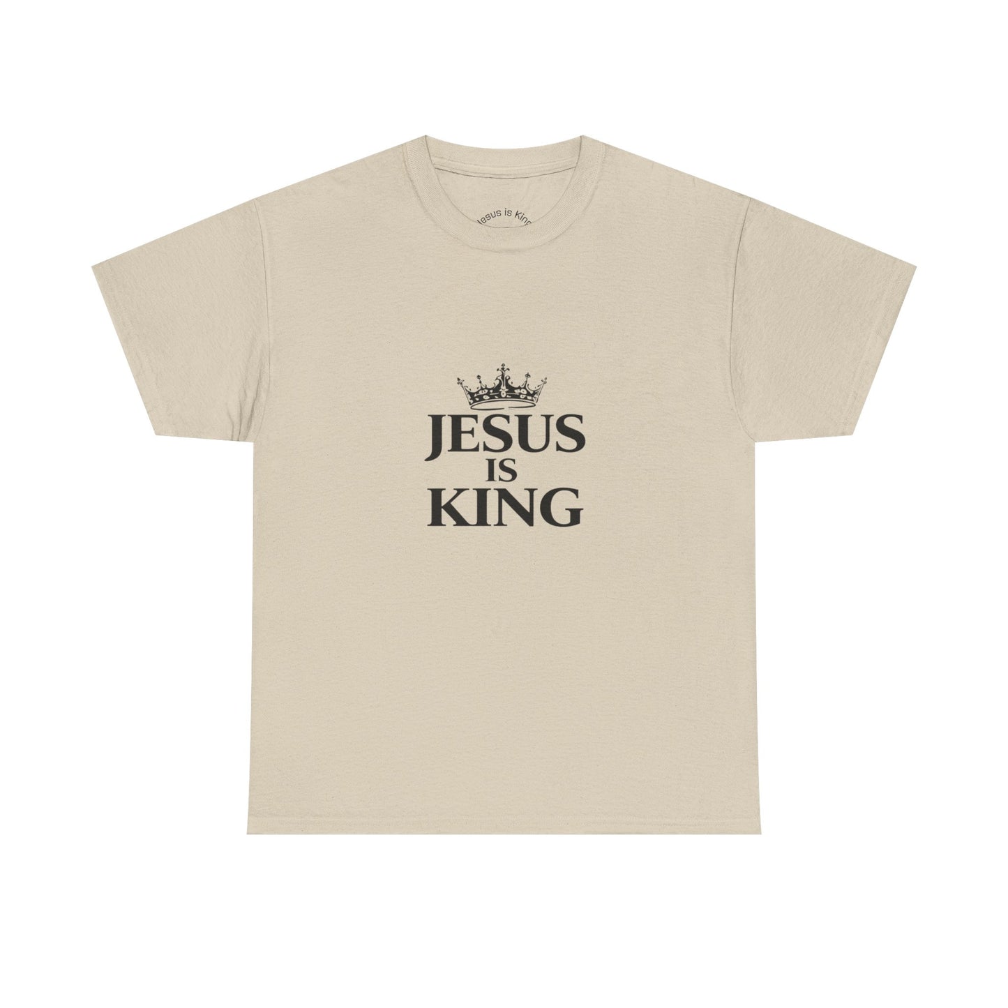 Jesus is King-Crowned Unisex Tee