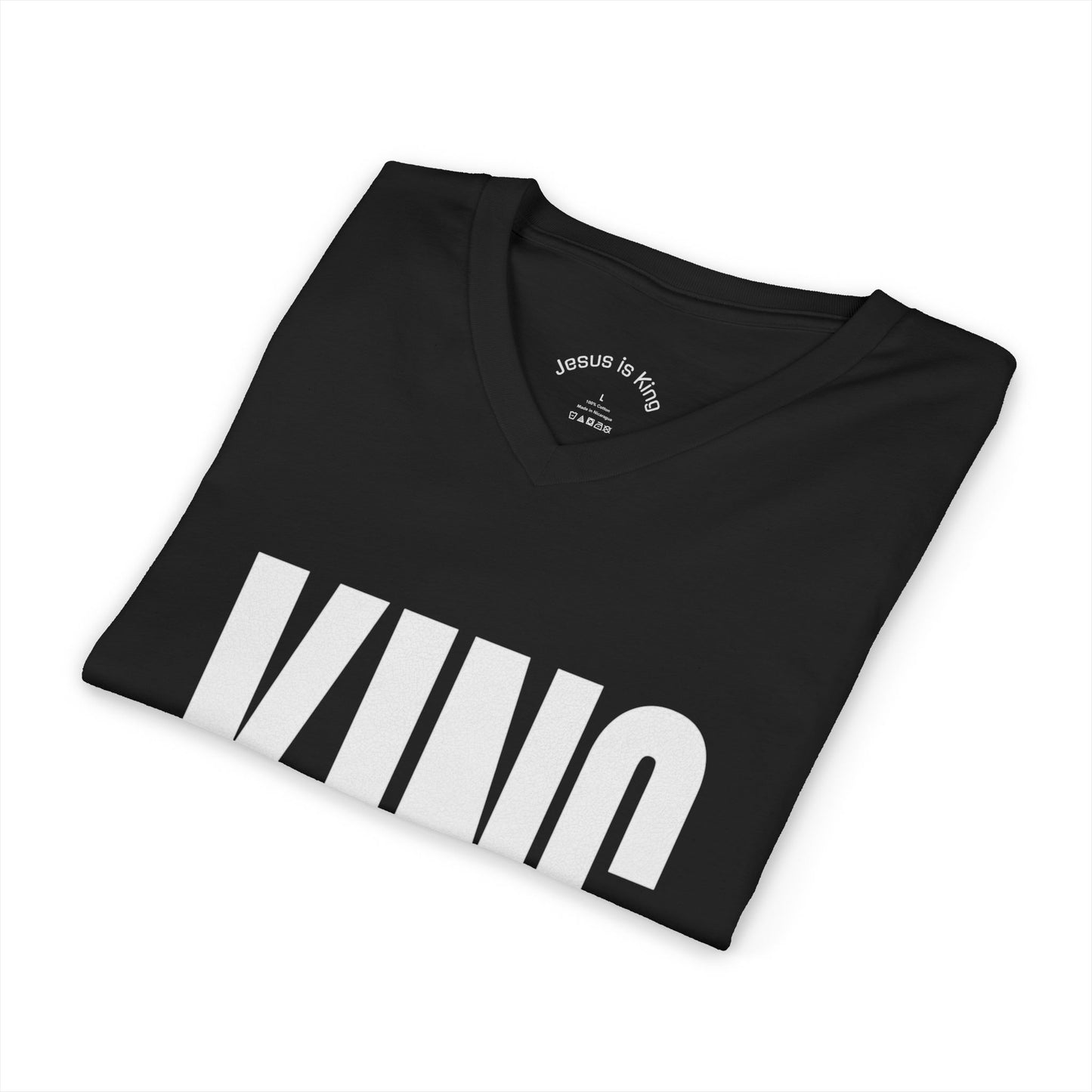 King Jesus — Men’s black Tee