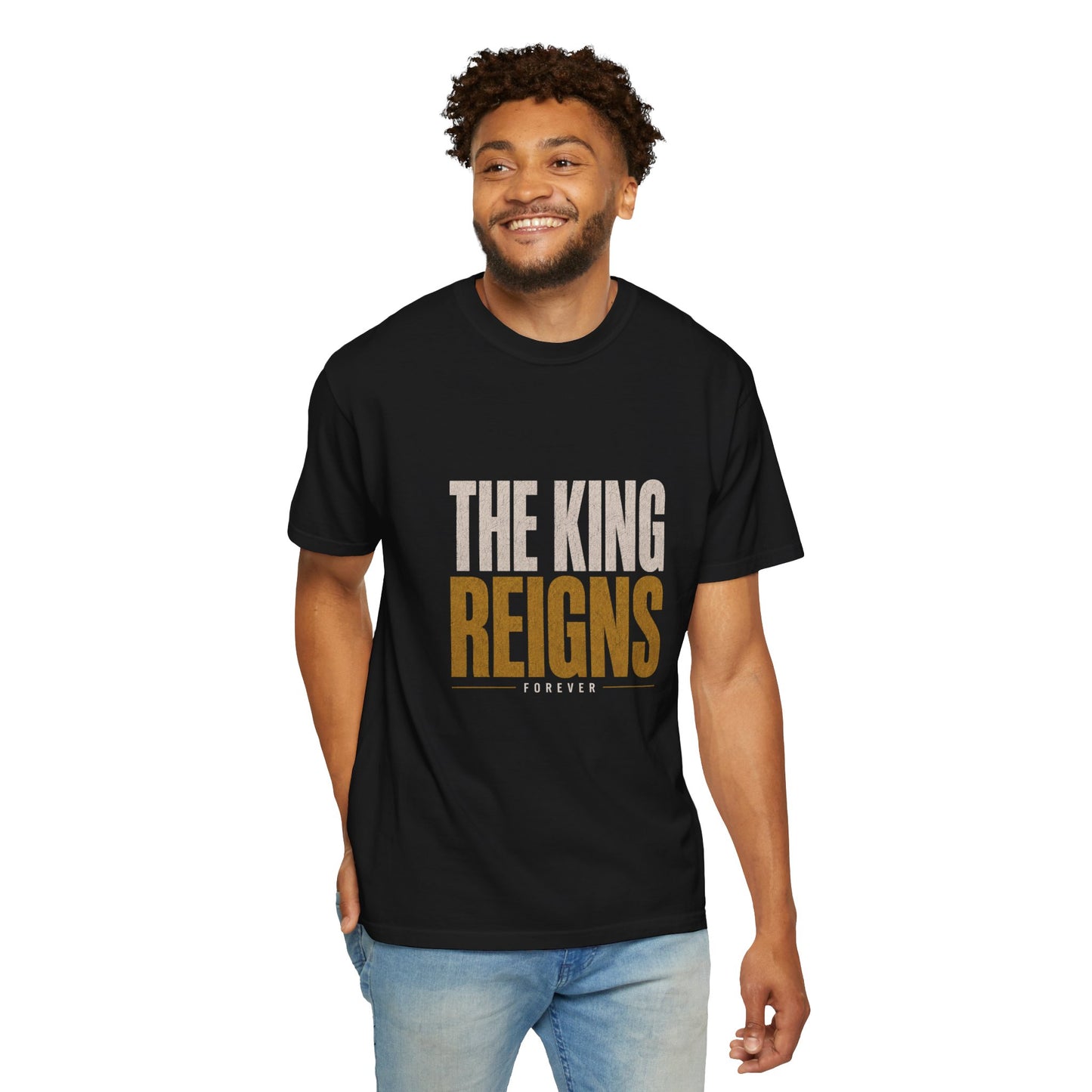 The King Reigns– Men's Tee