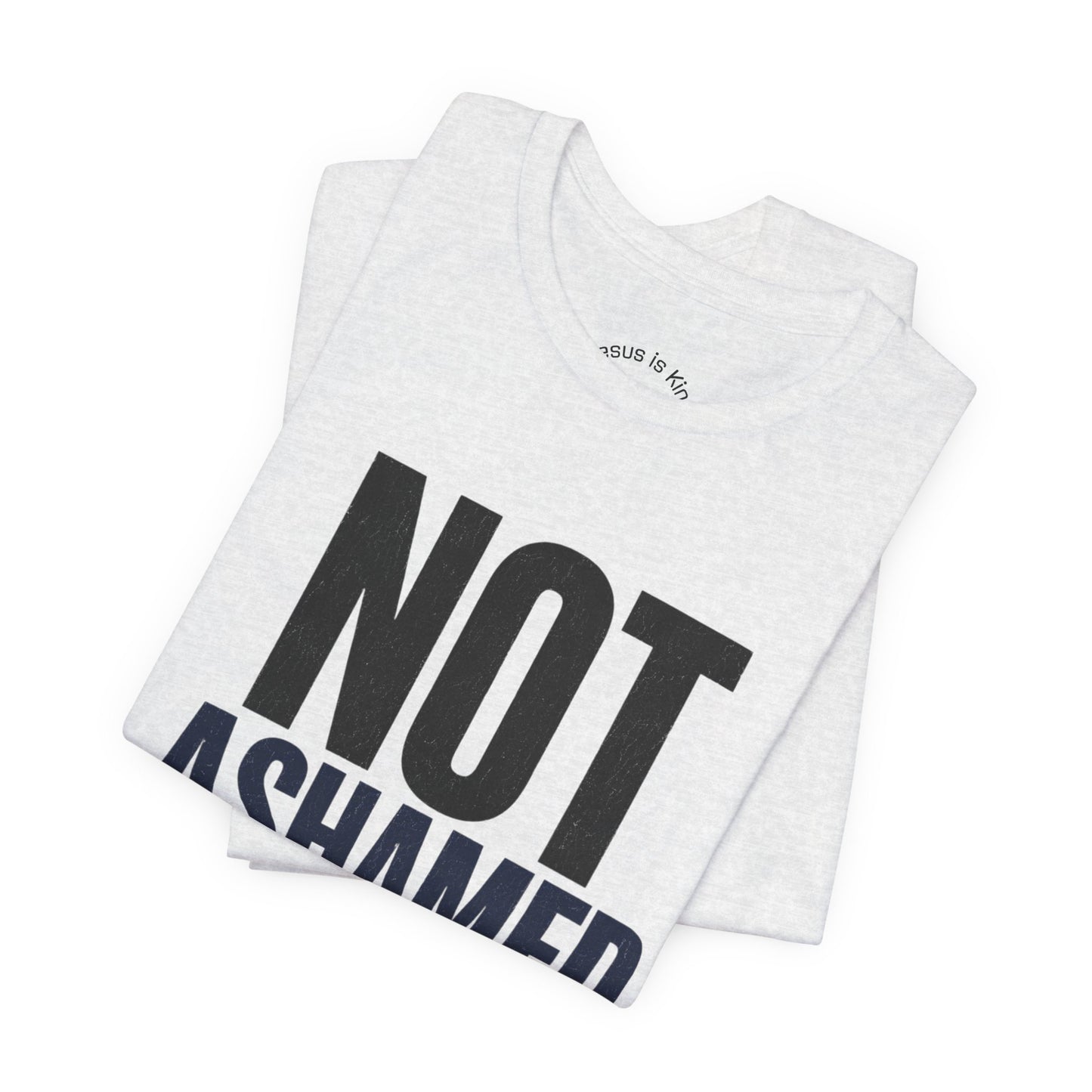 JIK Men's  — Not Ashamed (Gray Tees)