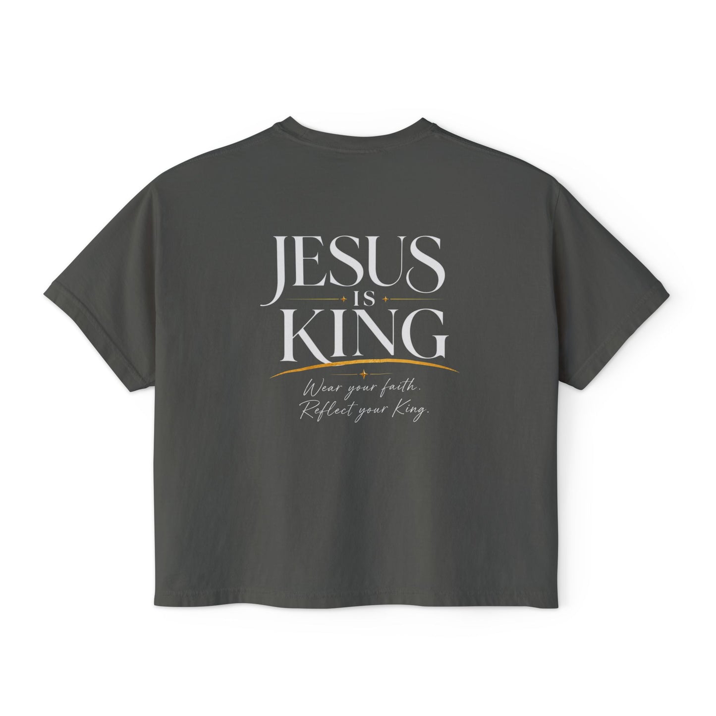 JIK Crowned- Women Boxy Tee
