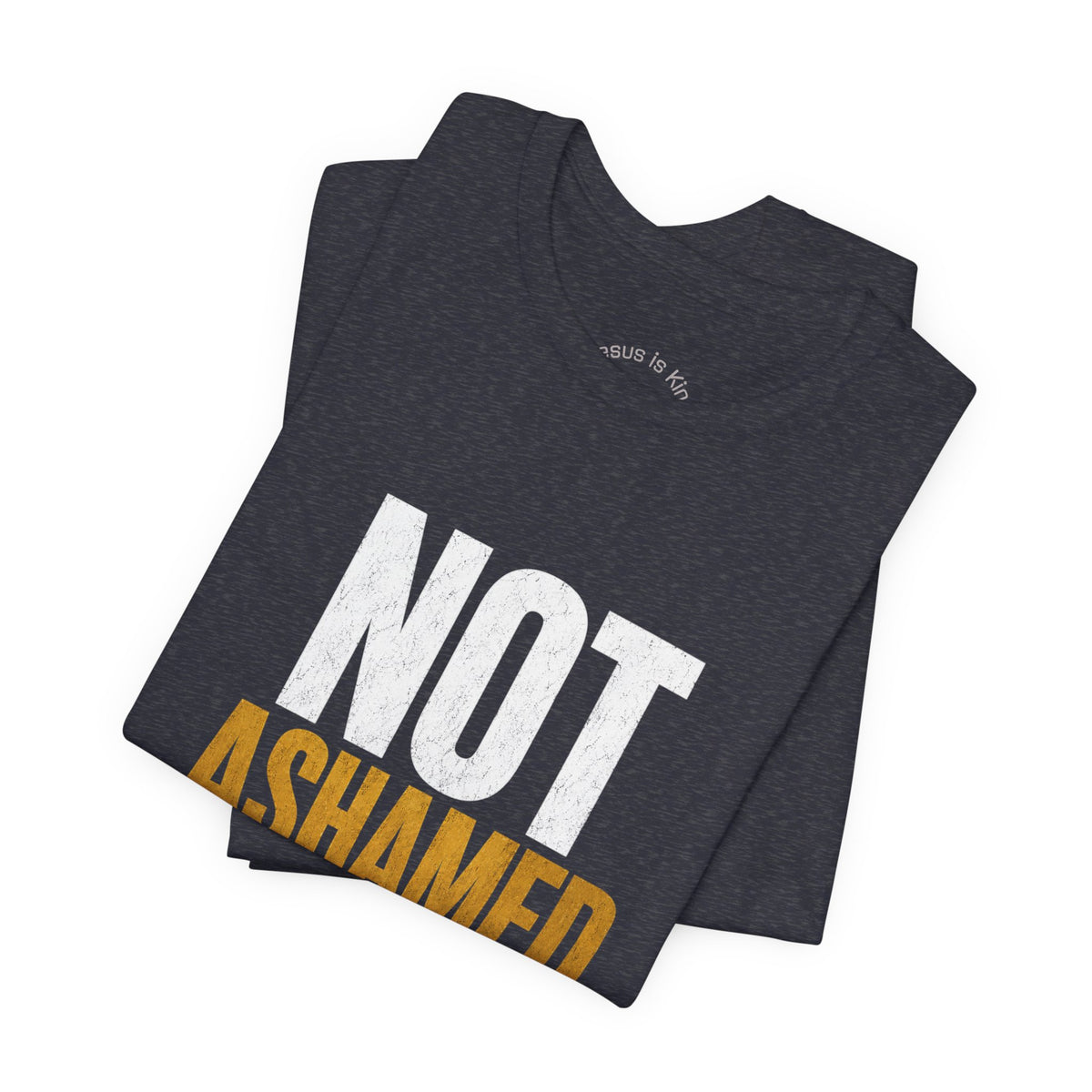JIK Men's Navy –  Not Ashamed Tee