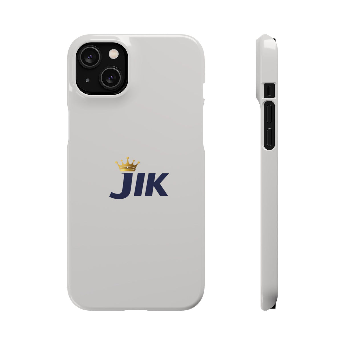 JIK Crown Logo Slim Phone Case