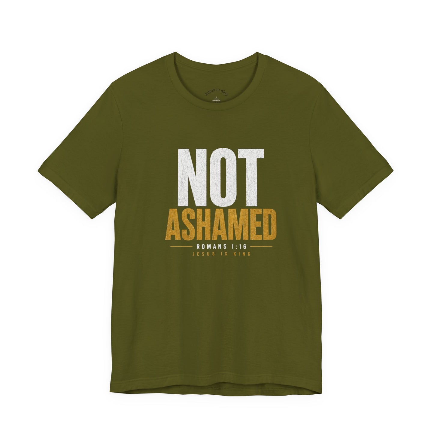 JIK Men's Military Colors — Not Ashamed Tee