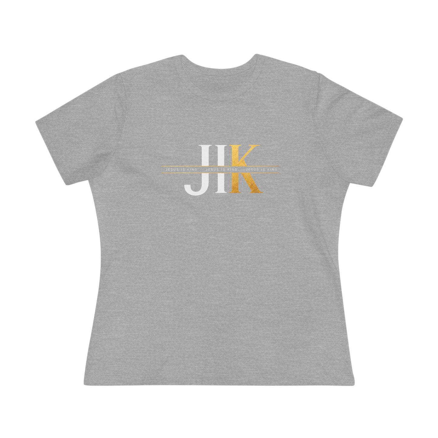 JIK Women's Tee  - Minimal Gold Graphic