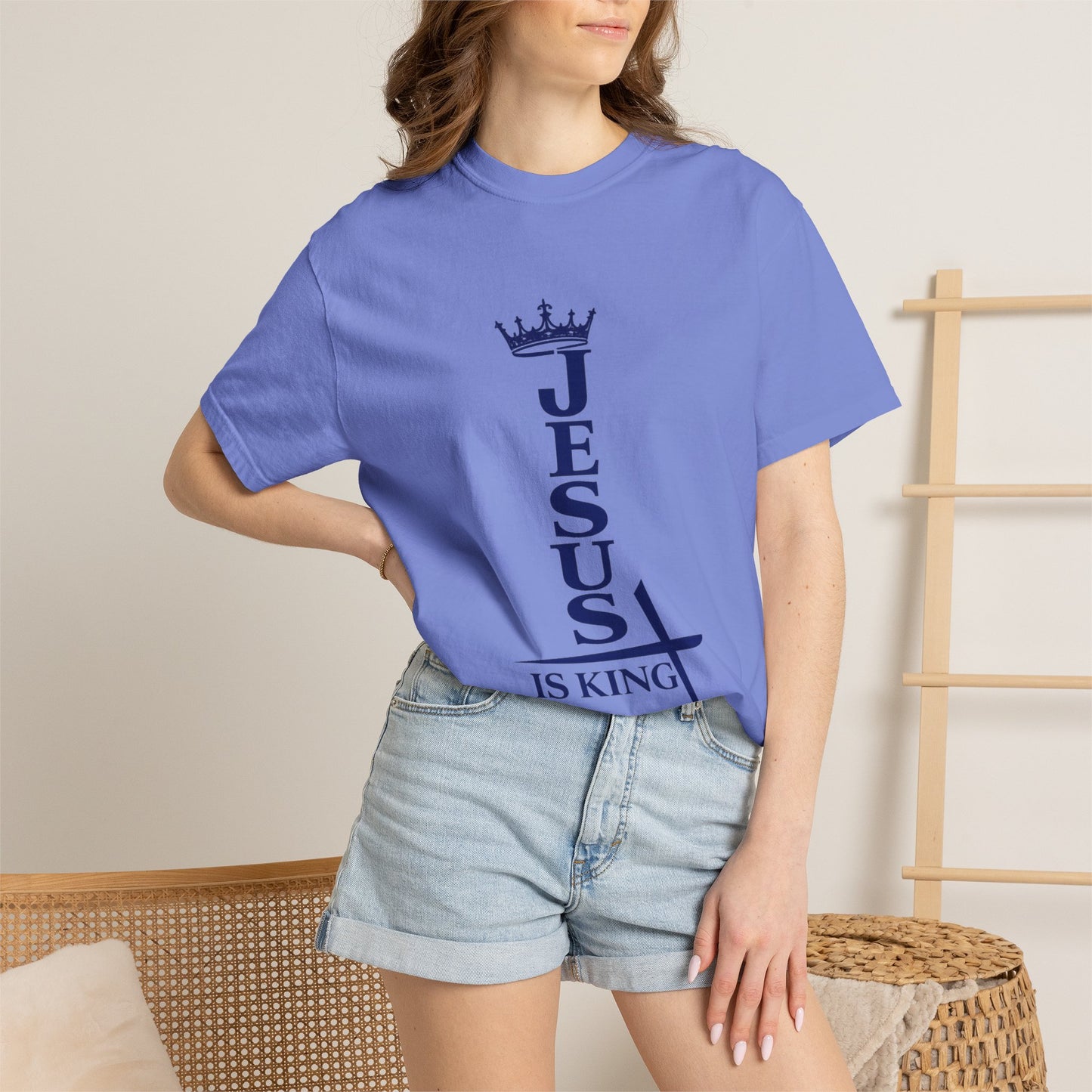 Crowned King Jesus —Signature Tee
