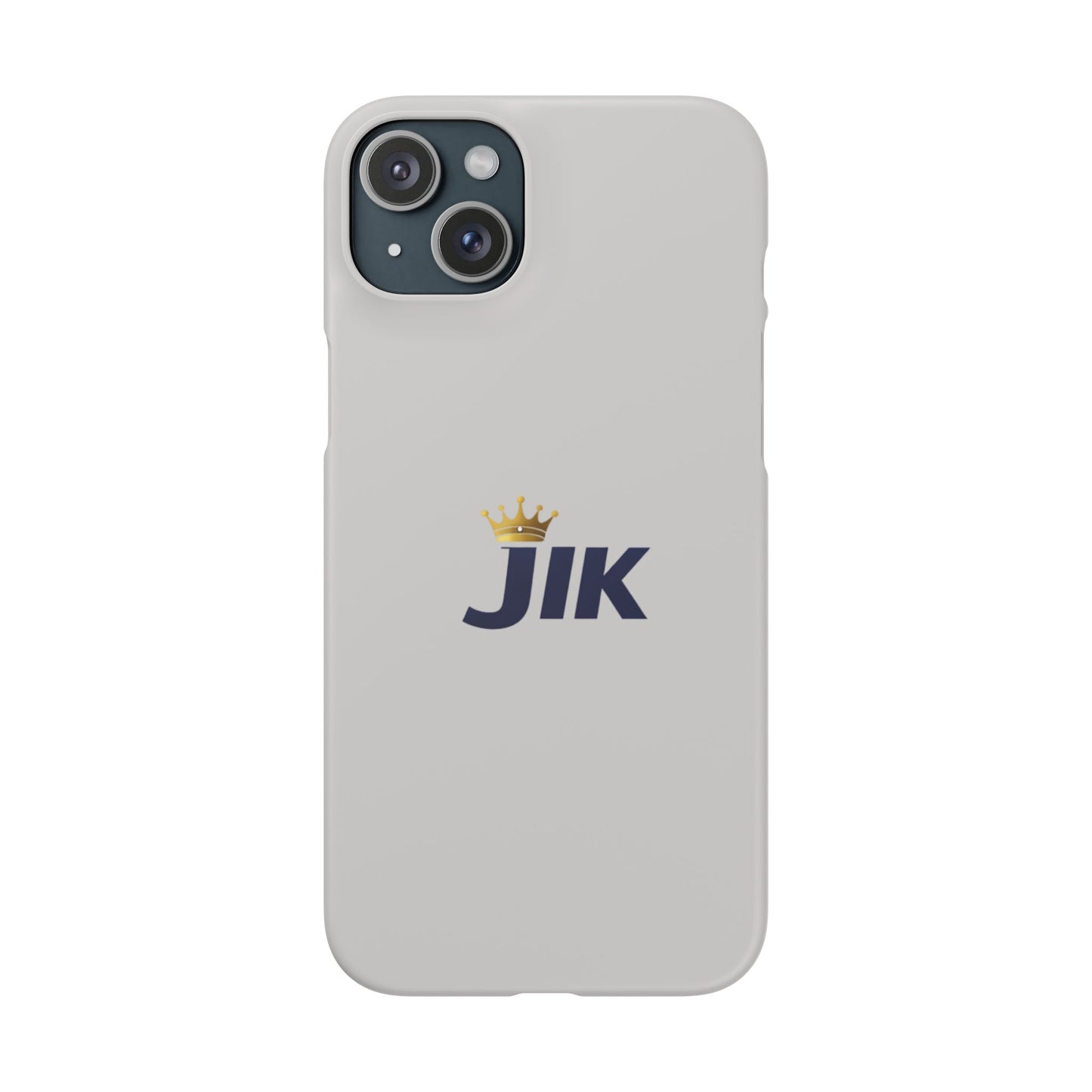 JIK Crown Logo  — Slim Protective Phone Case