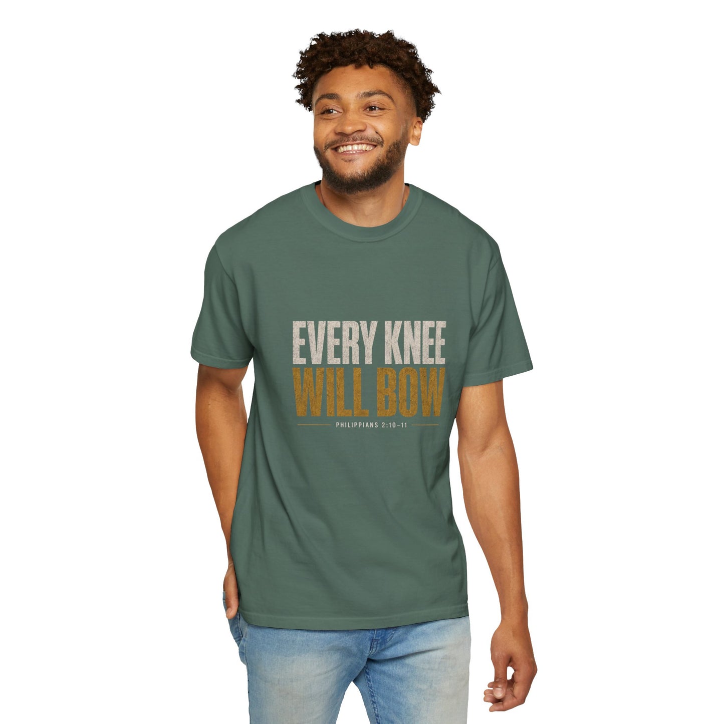 Every Knee Will Bow  — JIK Men's Tee