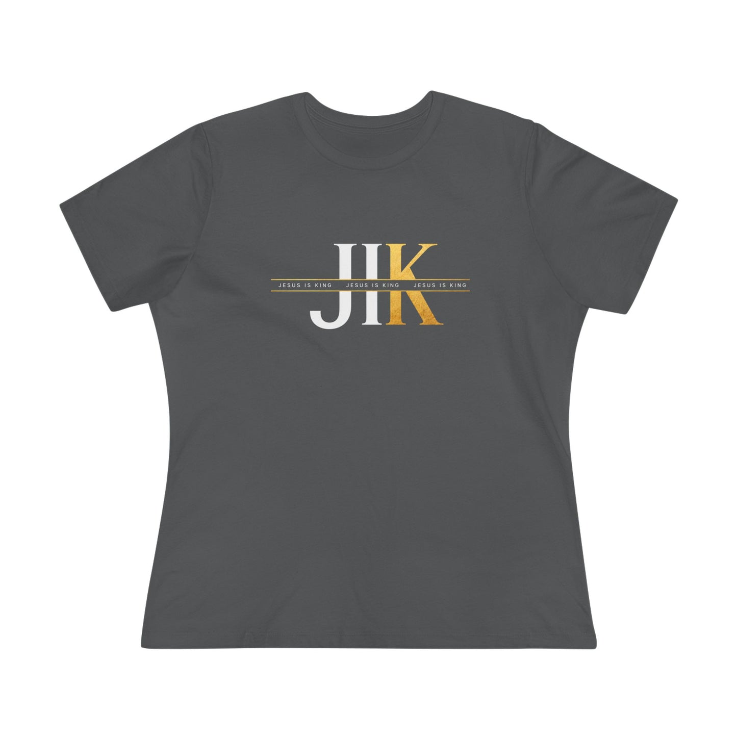 JIK Women's Tee  - Minimal Gold Graphic