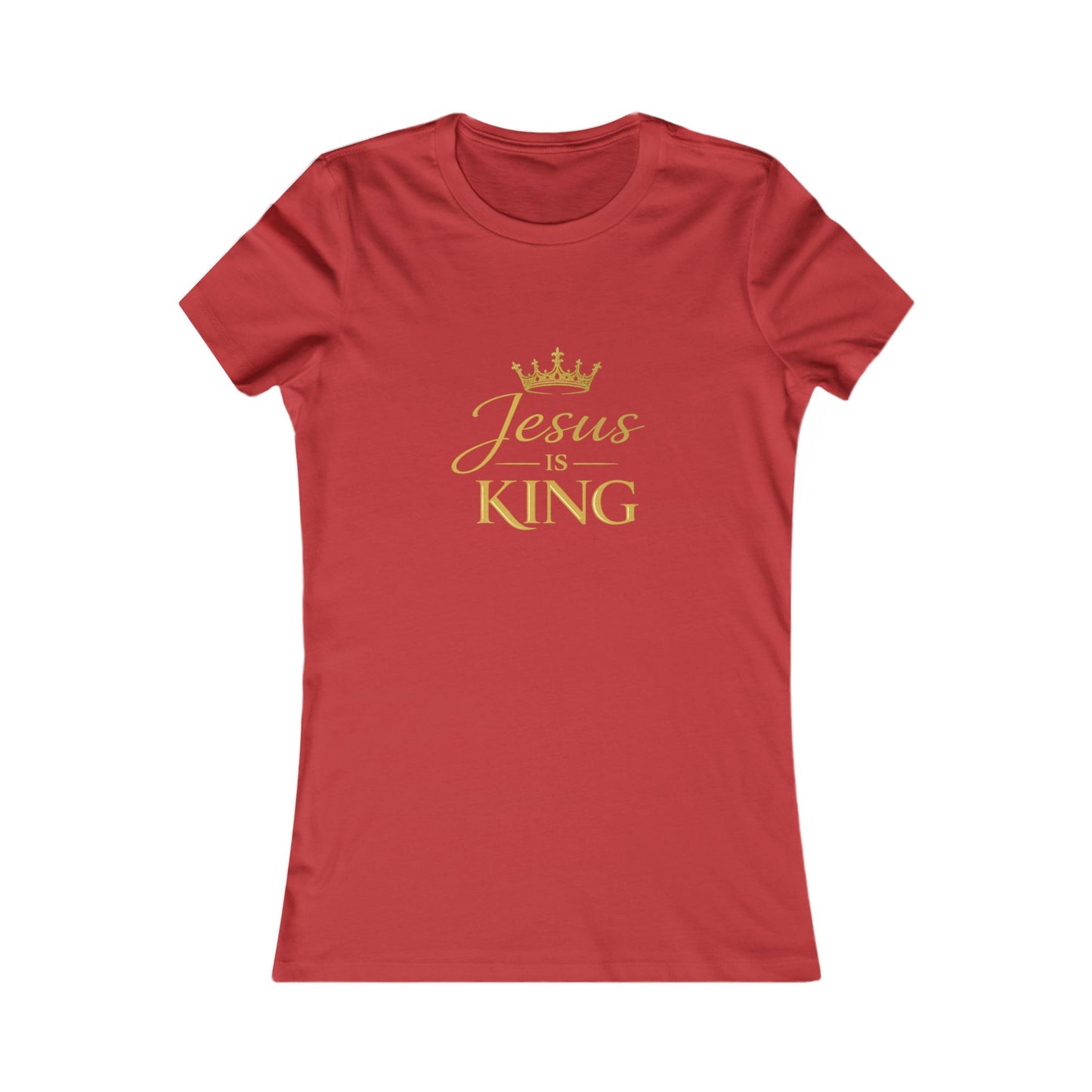 Jesus Is King — Crowned Grace Women’s Tee