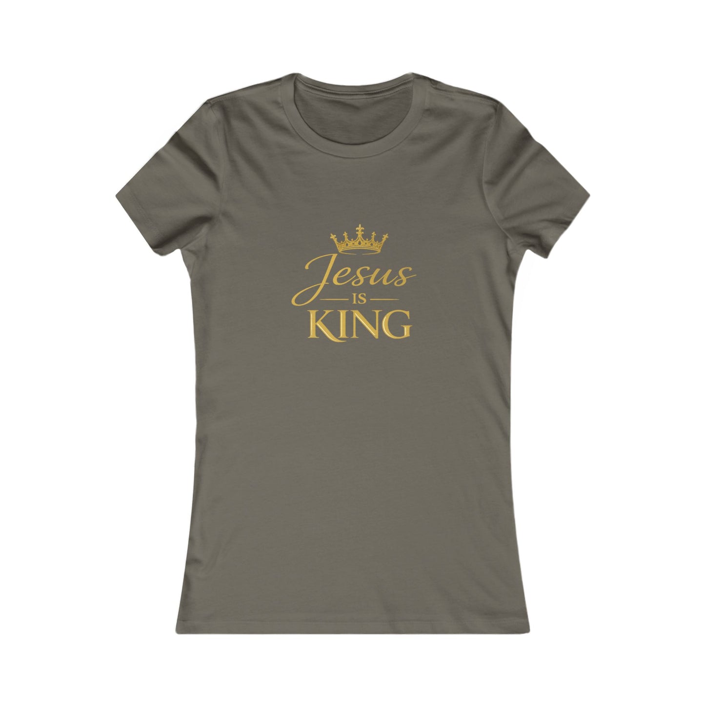 Jesus Is King — Crowned Grace Women’s Tee
