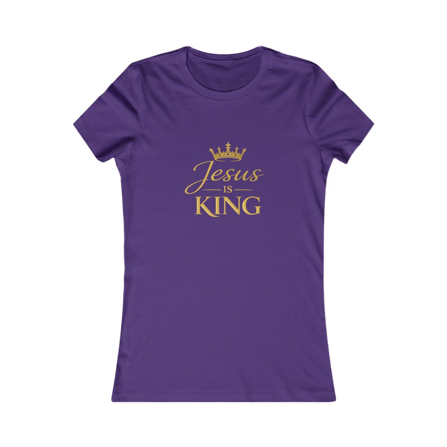 Jesus Is King — Crowned Grace Women’s Tee