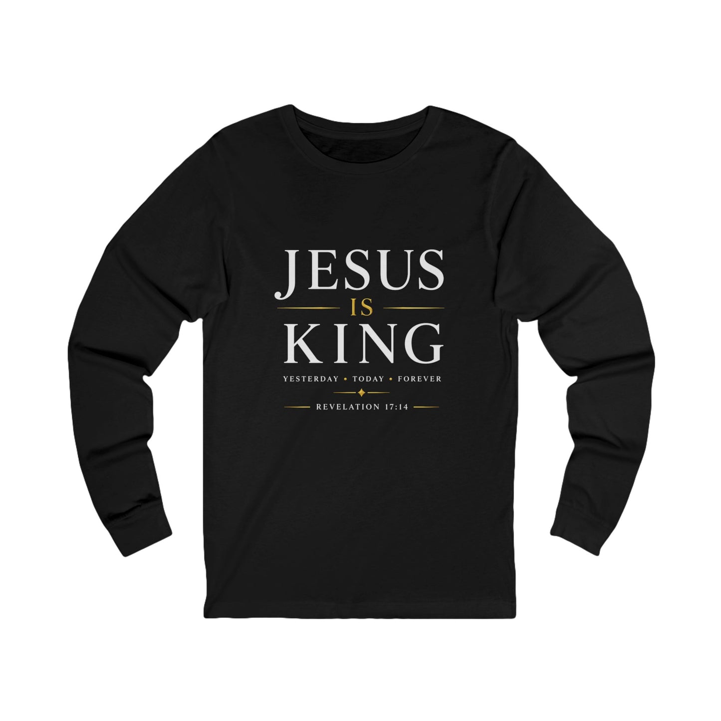 Jesus Is King Long Sleeve — Women's Tee