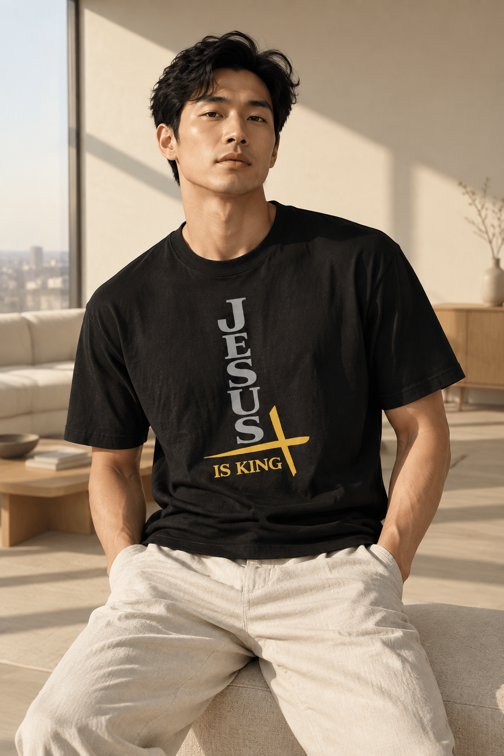 JIK Cross Signature Tee