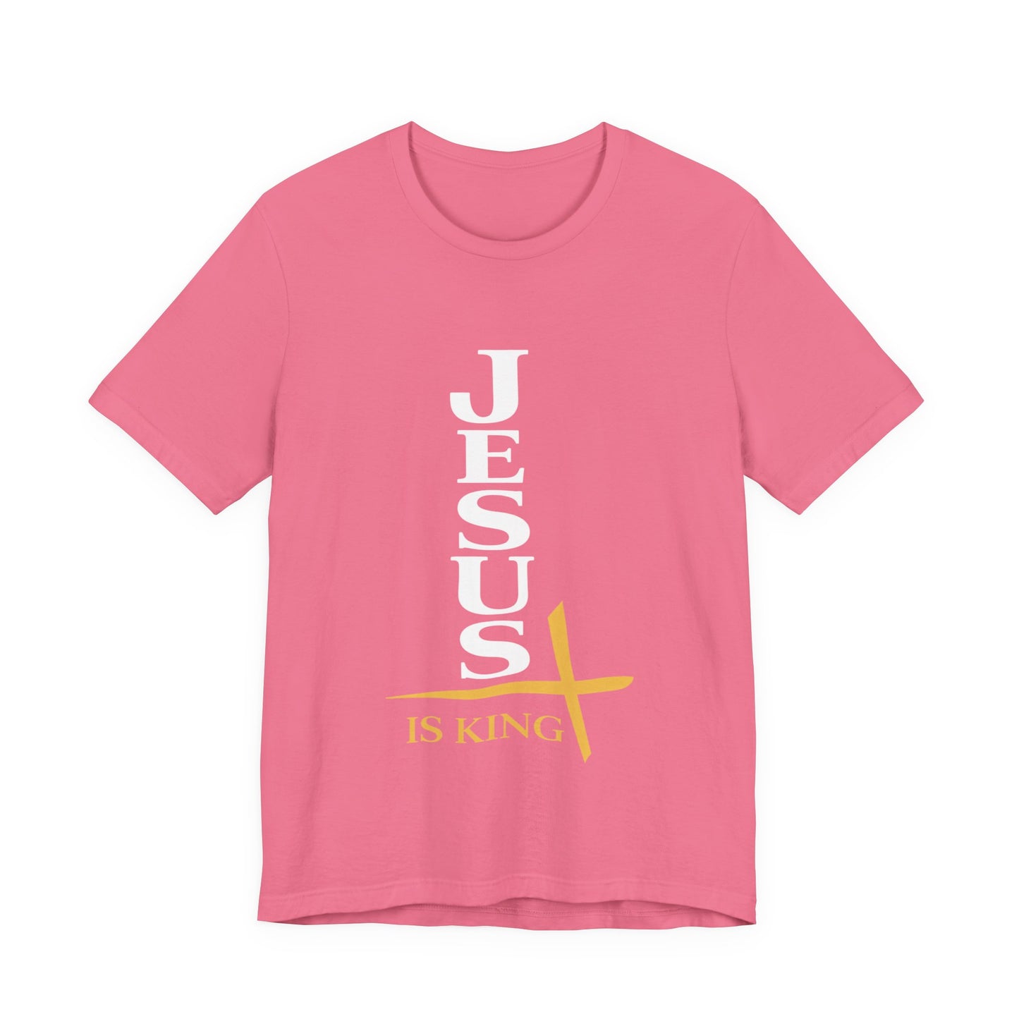 Jesus Is King — Vertical Cross Tee (JIK Back)