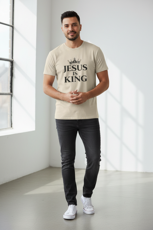 Jesus is King-Crowned King Tee