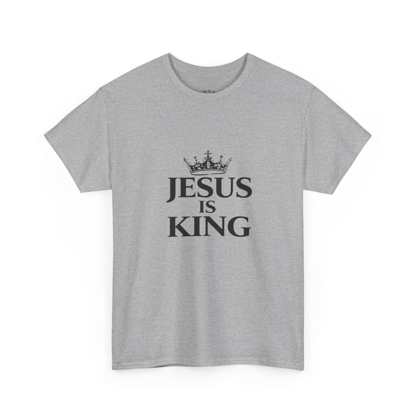 Jesus is King-Crowned King Tee