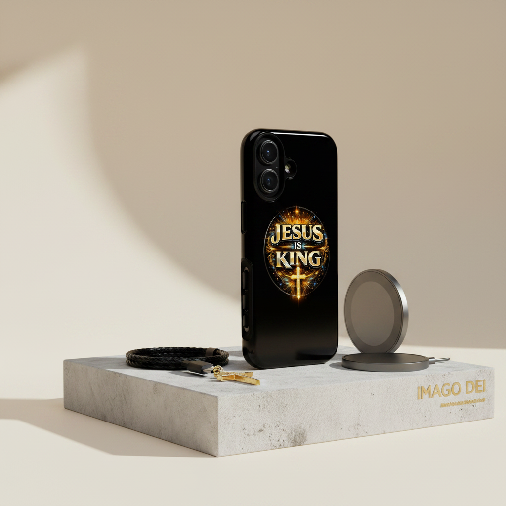 Jesus Is King  — Tough Magnetic Phone Case