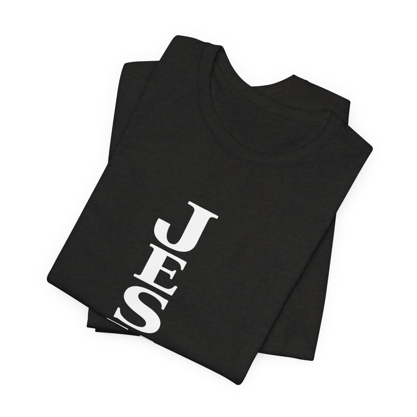 Jesus Is King — Vertical Cross Tee (JIK Back)