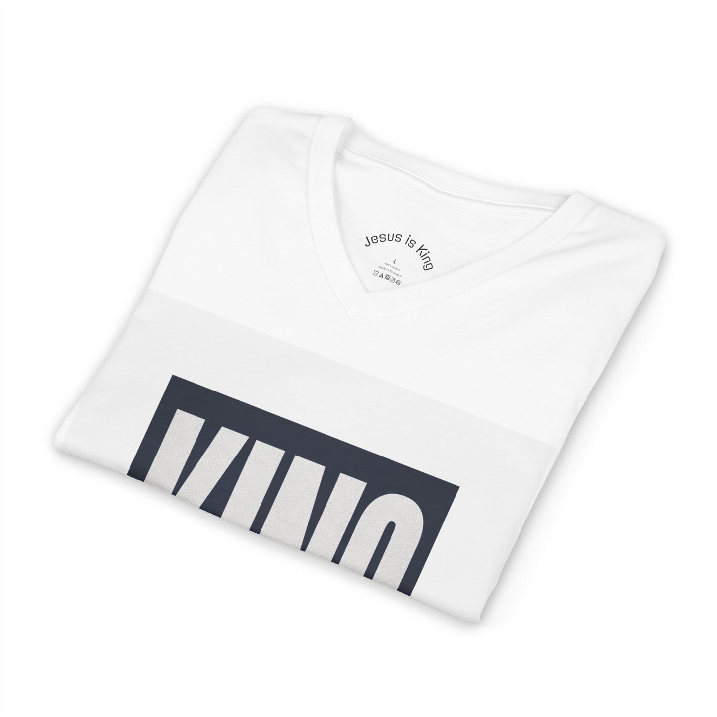 King Jesus — Men’s White Tee