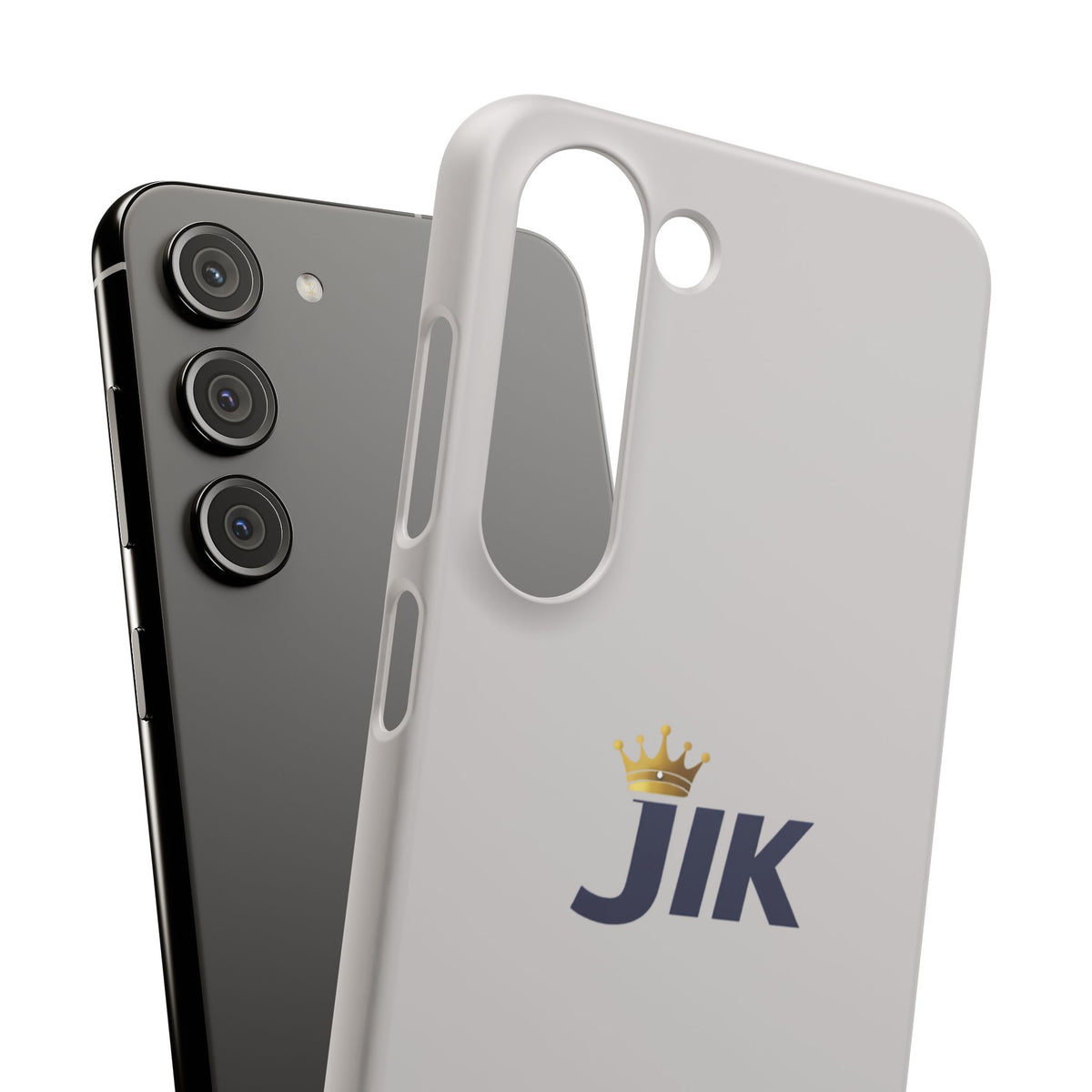 JIK Crown Logo Slim Phone Case