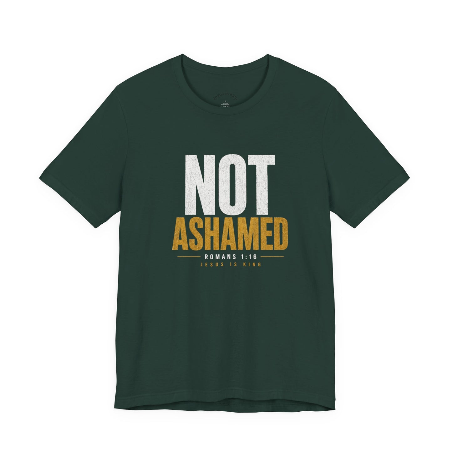JIK Men's Military Colors — Not Ashamed Tee