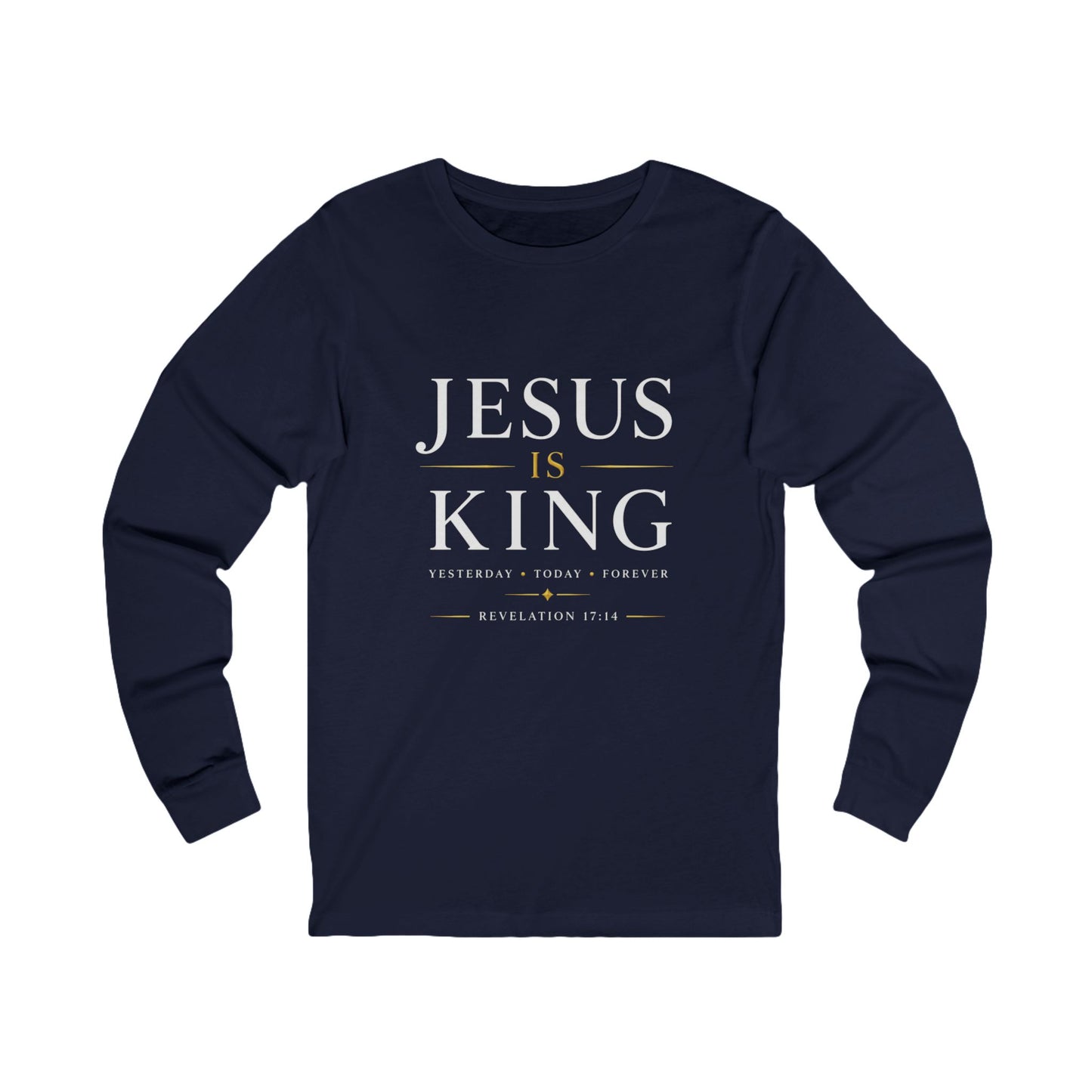 Jesus Is King Long Sleeve — Women's Tee