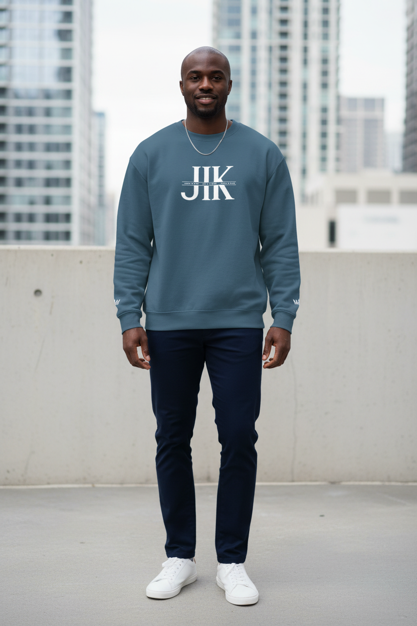 JIK Brushed Cross Universal Crewneck