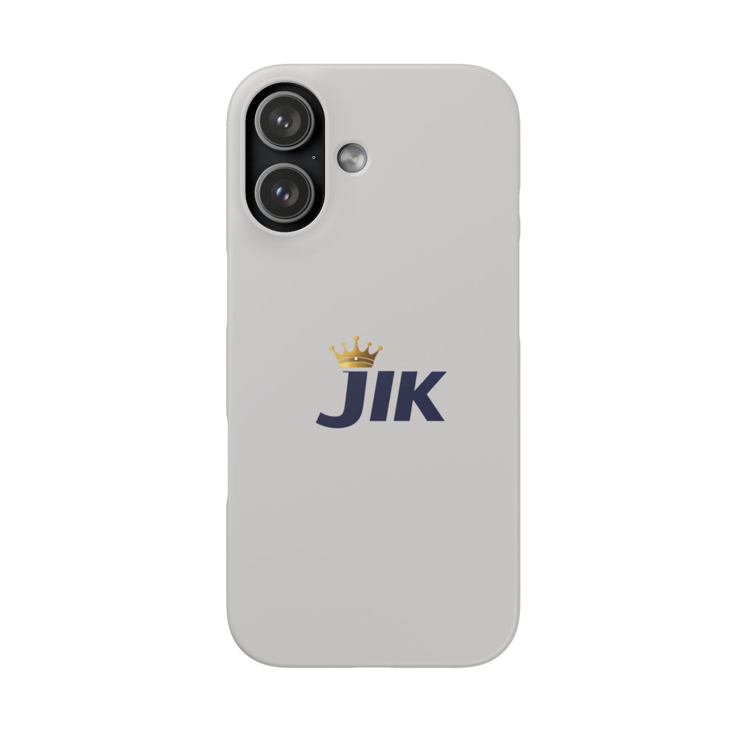 JIK Crown Logo  — Slim Protective Phone Case