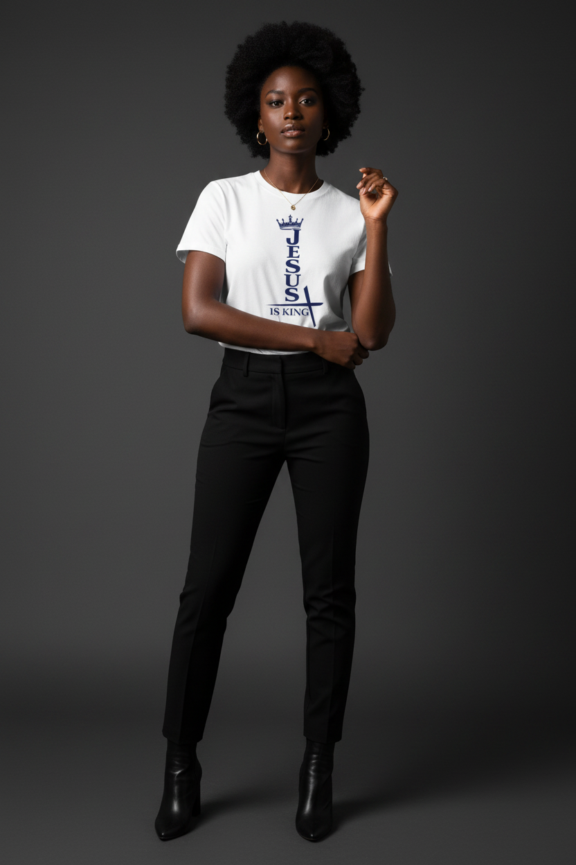Crowned King Jesus —Signature Tee