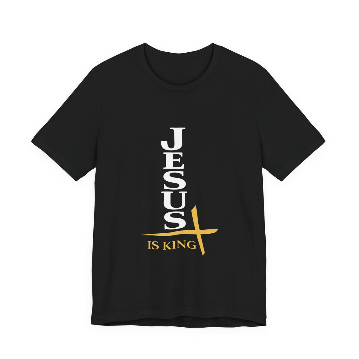 Jesus Is King  — Vertical Cross Tee (JIK)