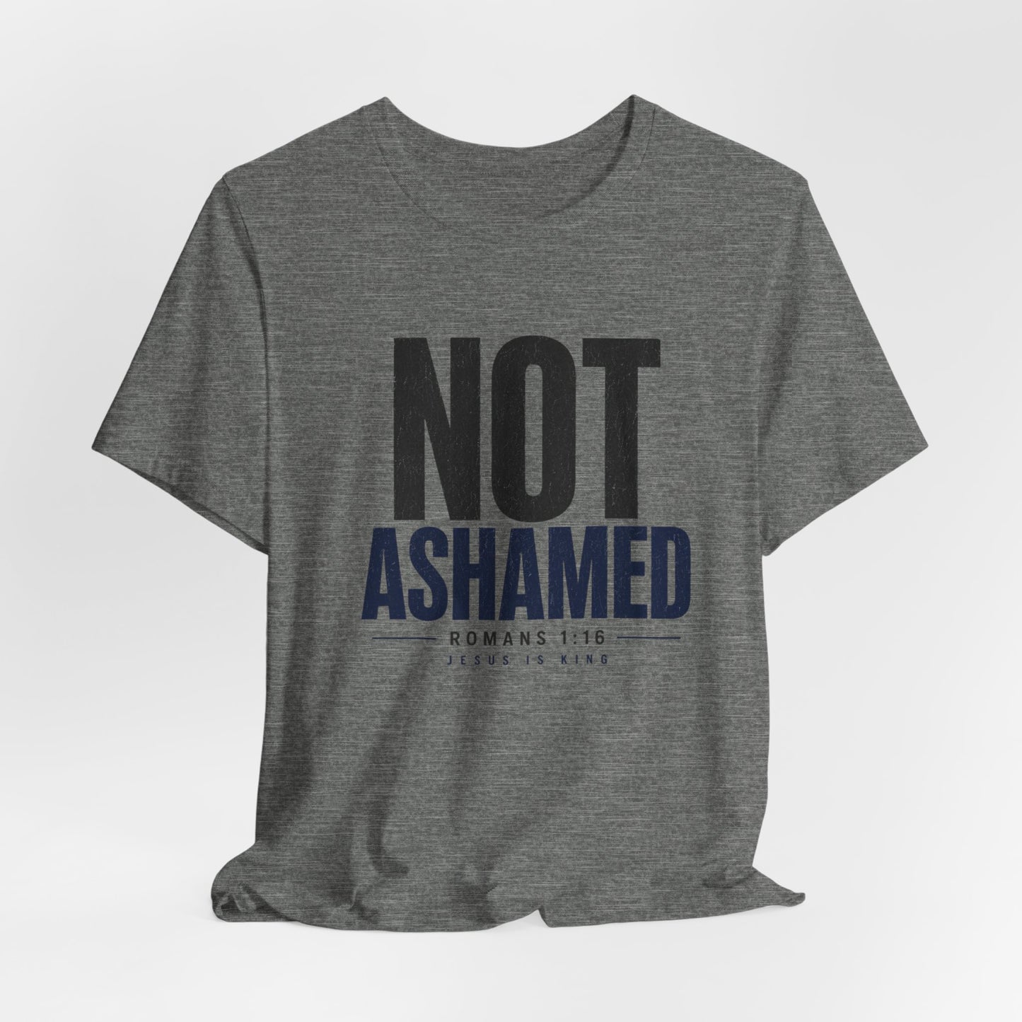 JIK Men's  — Not Ashamed (Gray Tees)