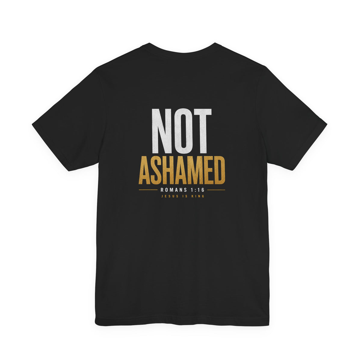 JIK Dark Men's "Not Ashamed" Back Tee