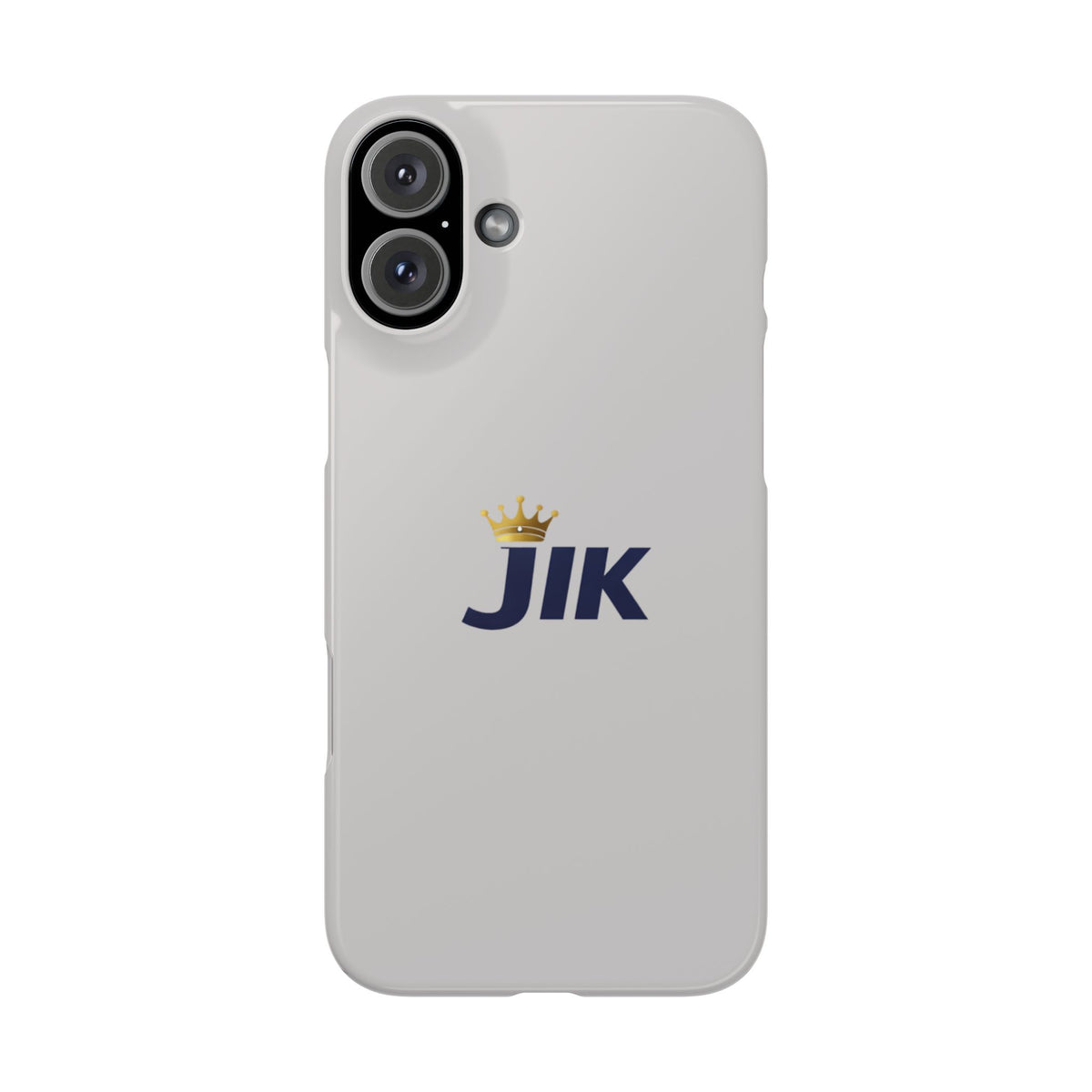 JIK Crown Logo Slim Phone Case