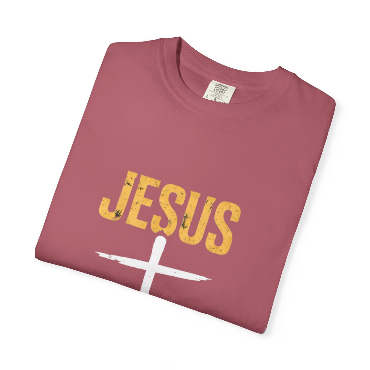 Jesus Is King  —  Faith Tee with Back 'JIK' Print