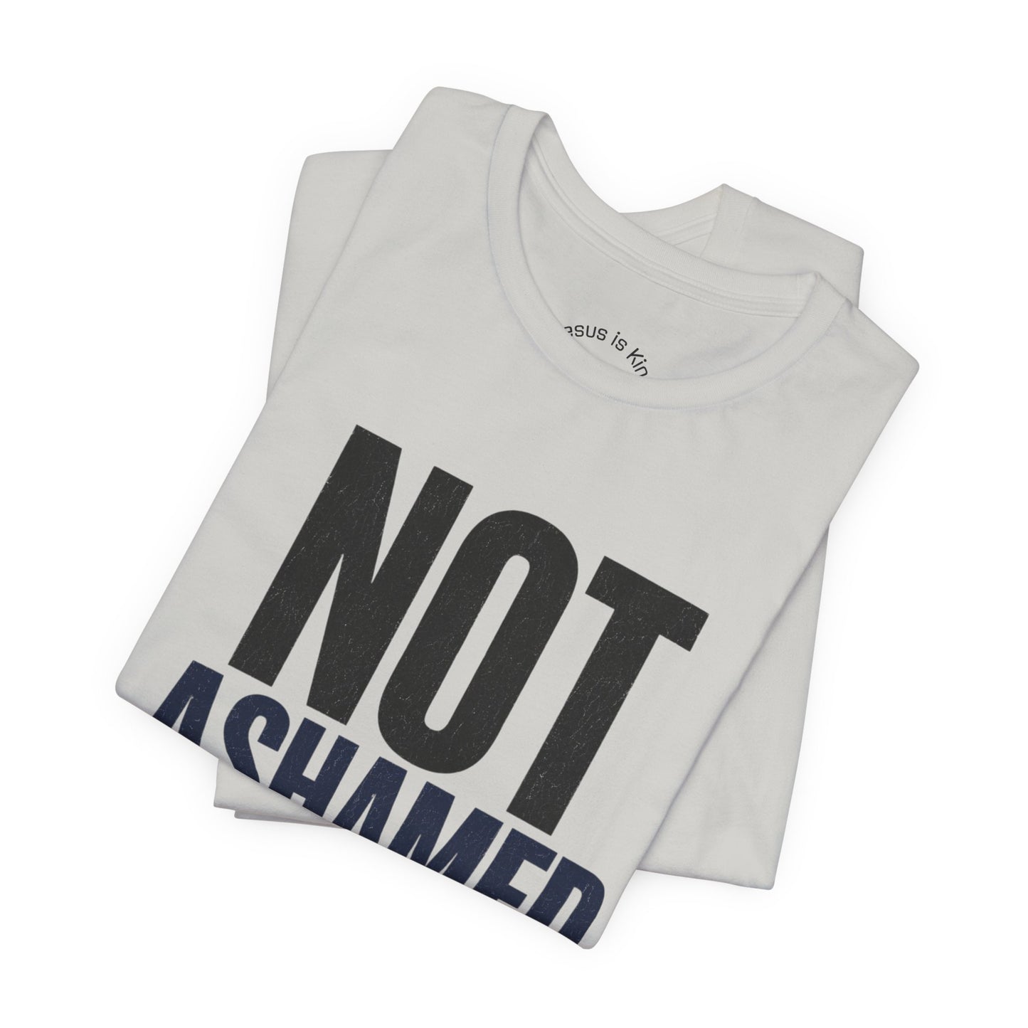 JIK Men's  — Not Ashamed (Gray Tees)