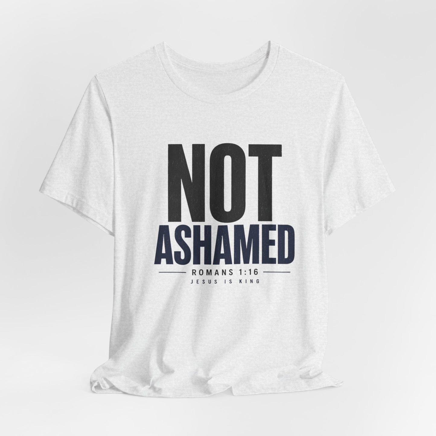 JIK Men's  — Not Ashamed (Gray Tees)