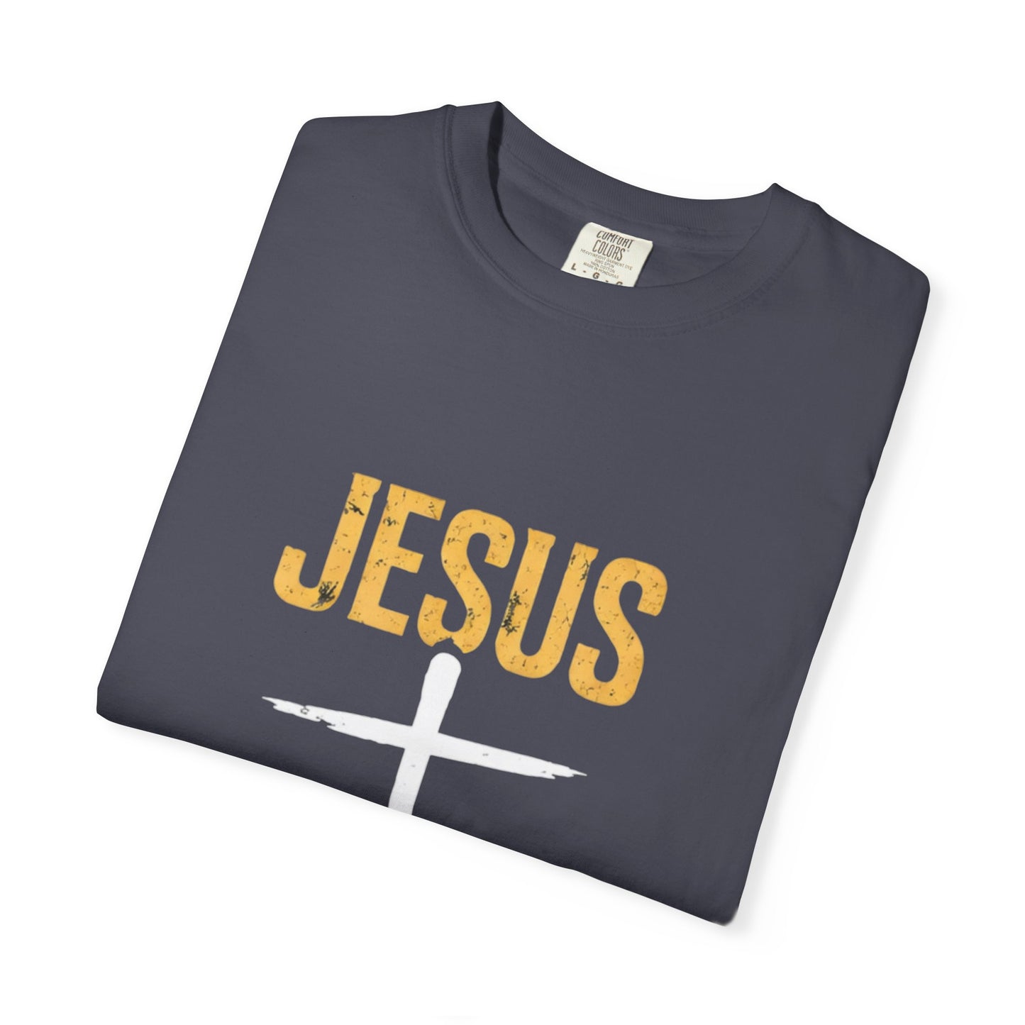 Jesus Is King  —  Faith Tee with Back 'JIK' Print