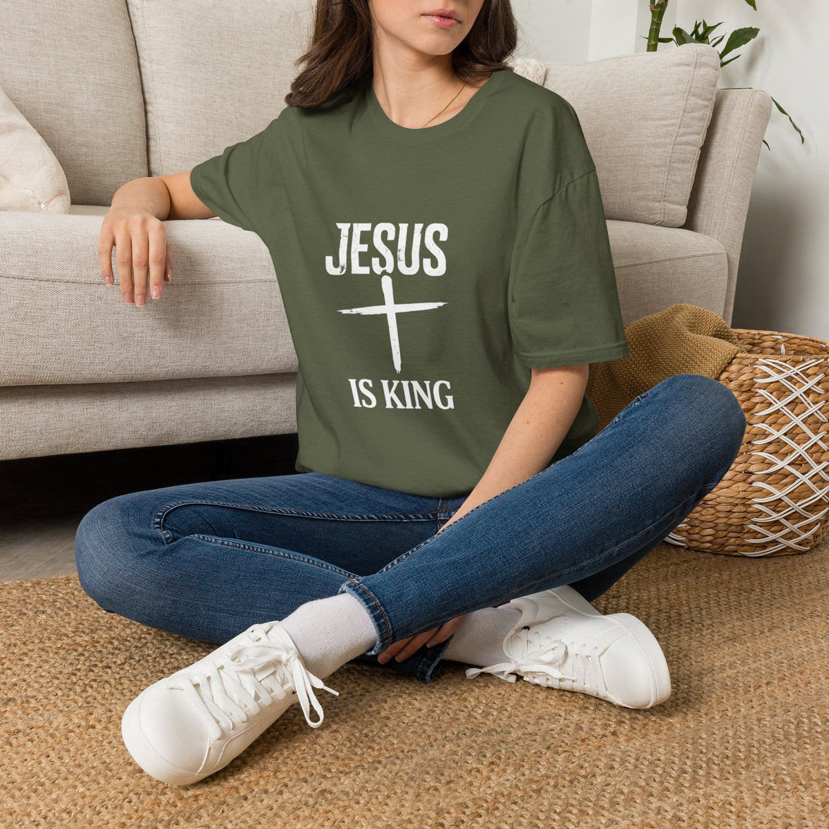 JIK Cross Mark Unisex Tee