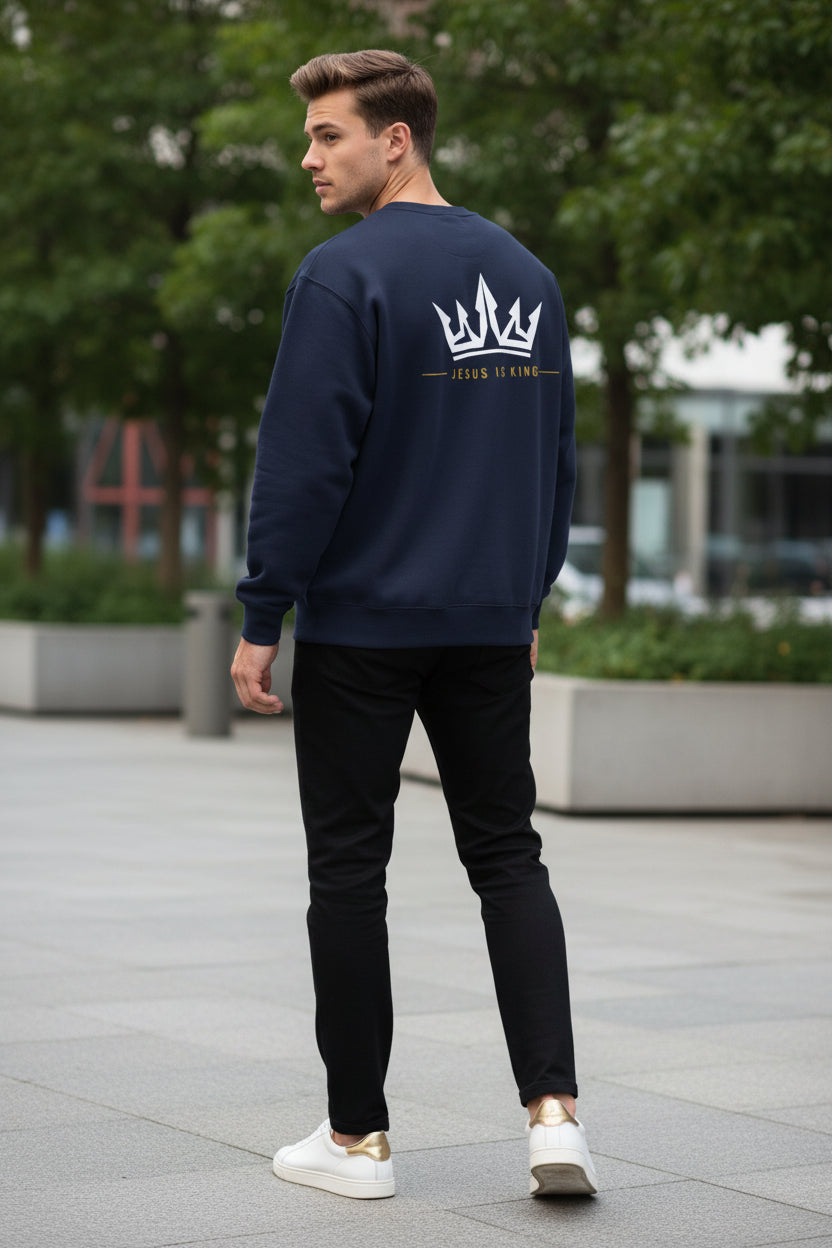 JIK Faith Over Fear Crewneck Sweatshirt