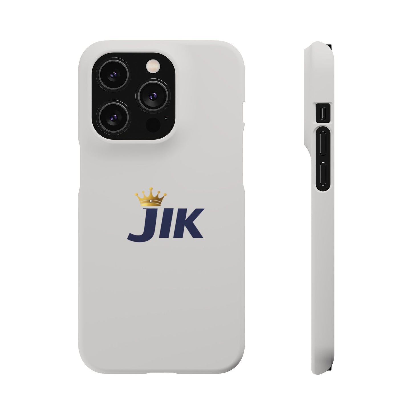 JIK Crown Logo  — Slim Protective Phone Case