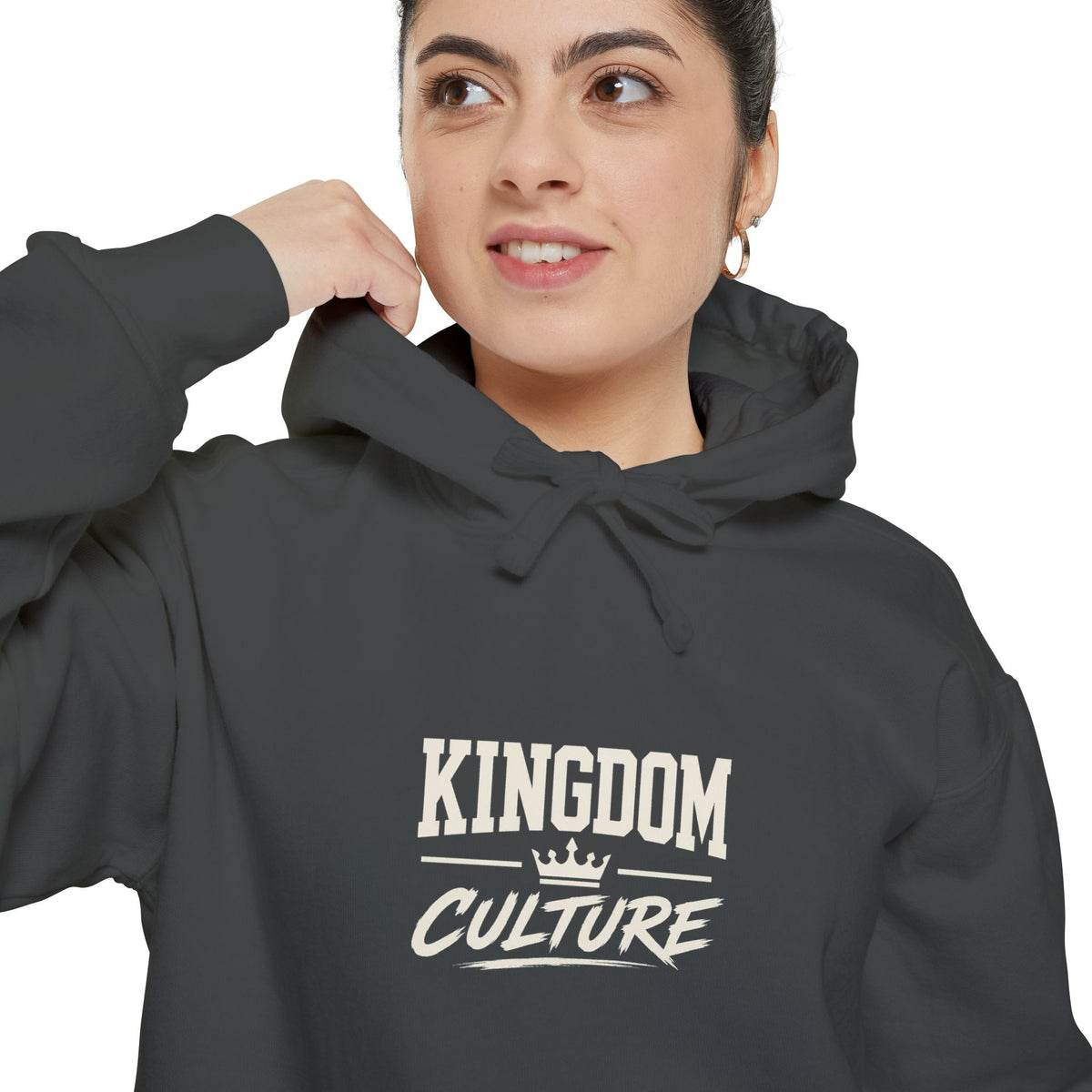 JIK Kingdom Culture Garment-Dyed Hoodie